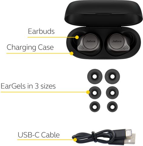 ジャブラ/Jabra Bluetooth Elite75t JABRA Elite 75t With Active Noise Cancellation enabled Bluetooth