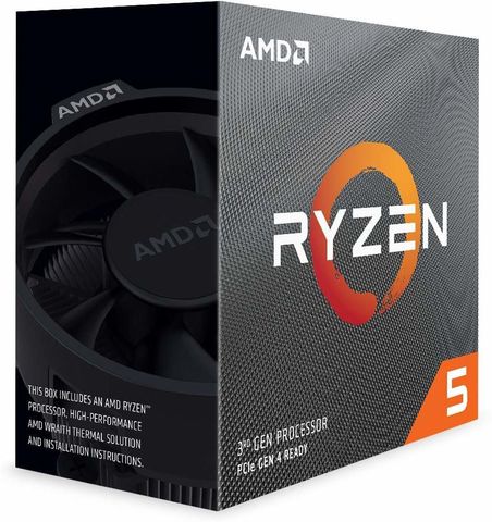 AMD Ryzen 5 3600 CPU クーラー付き AMD Ryzen 5 3600 with Wraith Stealth Cooler (100-000000031) 3.6