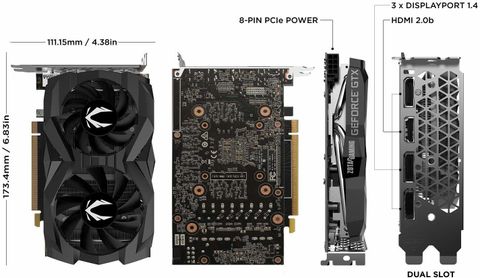 ZOTAC GAMING GeForce GTX 1660 SUPER Twin Fan GDDR6 6 GB NVIDIA
