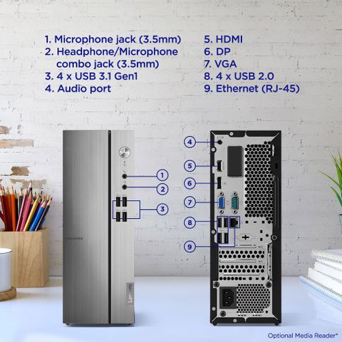 Lenovo Ideacentre 510s-07ICK (90LX0091IN) Core i3 (9100) (4 GB RAM