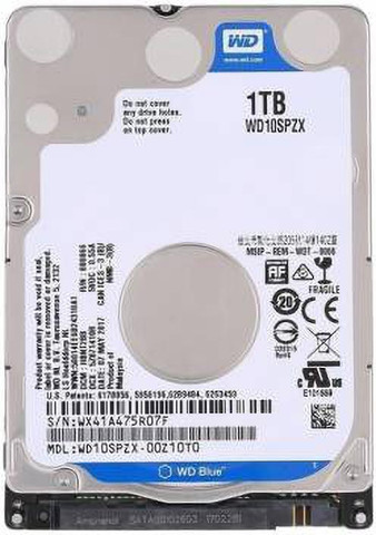 WD BLUE 1 TB Desktop Silver SATA Internal Hard Disk Drive (HDD