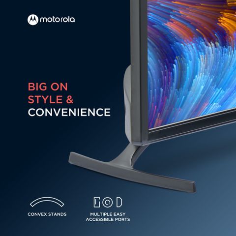 MOTOROLA ZX2 80 cm (32 inch) HD Ready LED Smart Android TV with