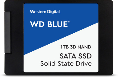 WD Blue 1 TB Laptop, Desktop Blue SATA III Internal Solid State WD Blue 1 TB Laptop, Desktop Blue SATA III Internal Solid State