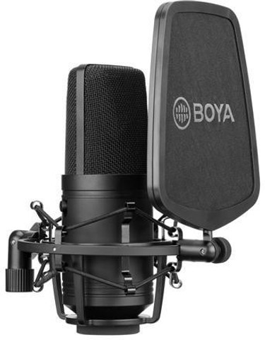 BOYA BY-M800 Cardioid Diaphragm Condenser Wired Microphone With