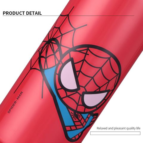 MINISO Marvel Spider-Man Soda Can Steel Bottle 400ml Red - Image 5