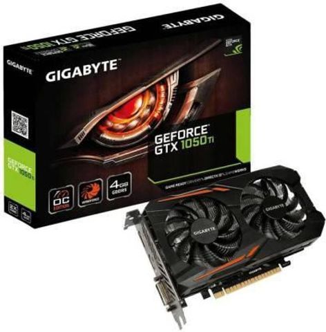 【未使用】NVIDIA GeForce GTX 1050 Ti 4GB GIGABYTE GeForce GeForce GTX 1050 TI OC GDDR5 4 GB NVIDIA Chipset