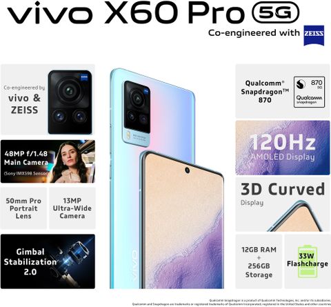 vivo X60 Pro (256 GB Storage, 12 GB RAM) Online at Best Price On