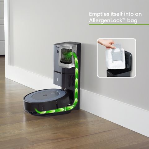 irobot Roomba i3+(3558) Robotic Floor Cleaner with Reusable Dust