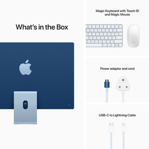 Apple 2021 iMac with 4.5K Retina display M1 (8 GB Unified/256 GB