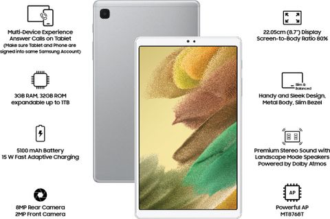 Samsung Galaxy Tab A7 Lite 3 GB RAM 32 GB ROM 8.7 inches with Wi