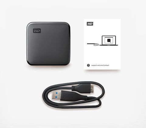 WD Elements 1 TB External Solid State Drive (SSD) 400 MB/s, USB