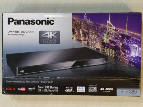 Panasonic ?DMP-BDT380GA 0 inch Blu-ray Player - Panasonic