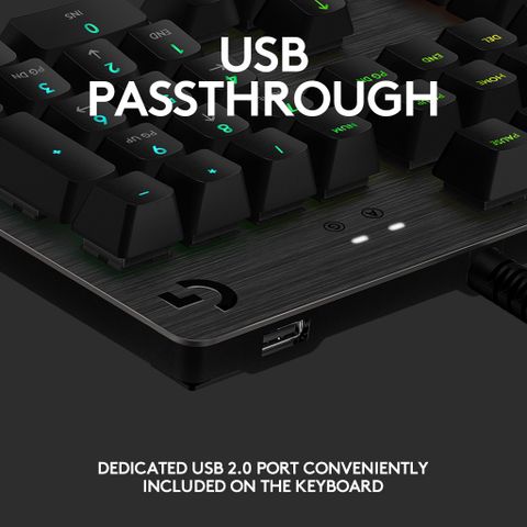 Logitech G512/ Carbon,  Mechanical, RGB Lightsync Backlit Keys