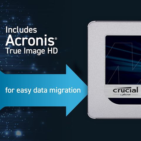 Crucial MX500 500 GB Desktop, Servers Silver SATA Internal Solid