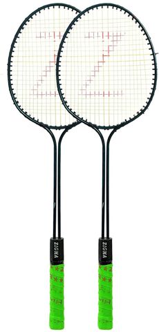 ZXX XTREME ZX Double Rod Badminton Racquet Racket Kit with Plastic