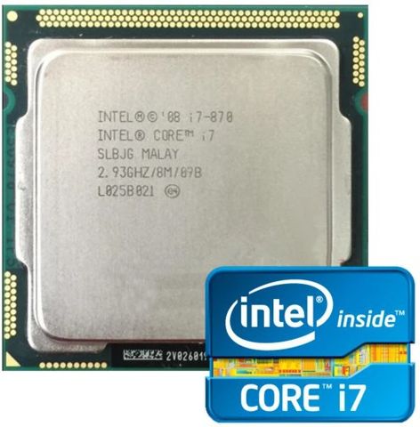 Intel i7 870 2.8 GHz Quad-Core CPU Processor 8M 95W LGA 1156 2.66