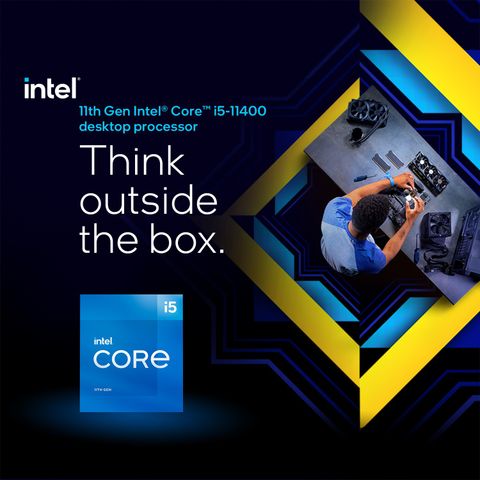 Intel i5-11400 4.4 GHz Upto 4.4 GHz LGA 1200 Socket 6 Cores 12