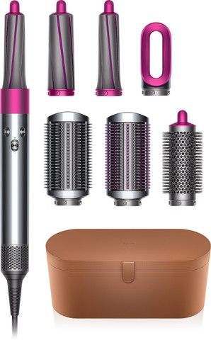 Dyson Airwrap Hair Styler, Complete (Nickel/Fuchsia) Price in
