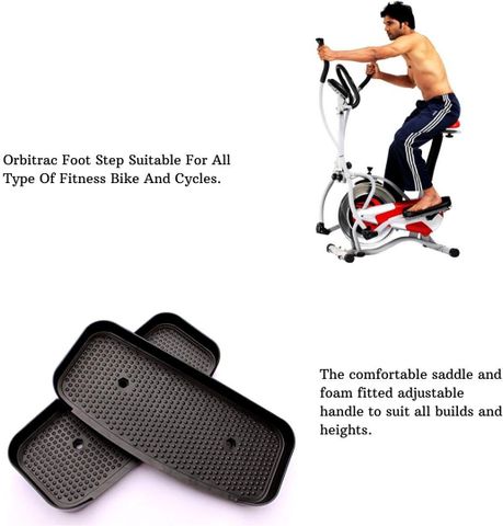 Gymsource Orbitrack & Cross Trainer Foot Step For Gym Cycle
