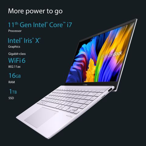 ASUS ZenBook 13 (2021) OLED Intel Core i7 11th Gen 1165G7 - (16 GB