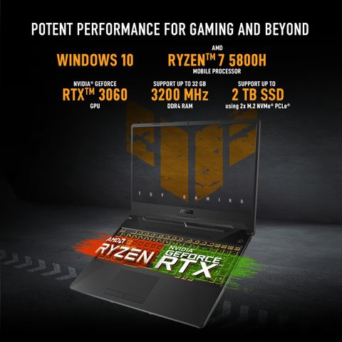ASUS TUF Gaming A17 AMD Ryzen 7 Octa Core 5800H - (16 GB/1 TB SSD