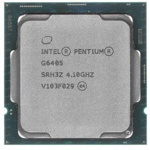 Intel第10世代CPU Pentium Gold G6405 LGA1200 Intel G6405 Pentium Gold 10th Generation 4.1 GHz LGA 1200 Socket 2