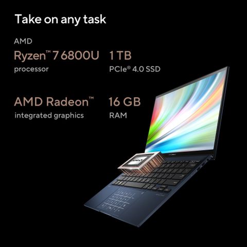 ASUS Zenbook S 13 OLED AMD Ryzen 7 Octa Core 6800U - (16 GB/1 TB