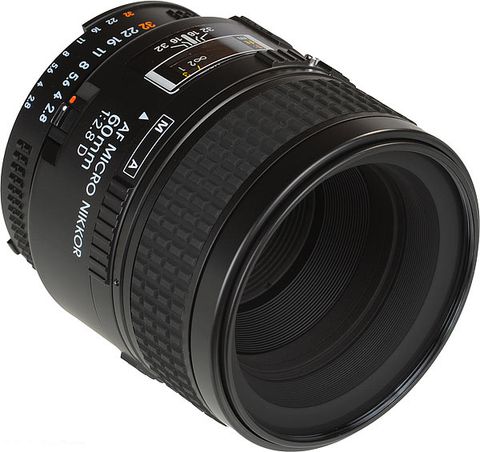 NIKON AF Micro-Nikkor 60 mm f/2.8D Macro Prime Lens - NIKON