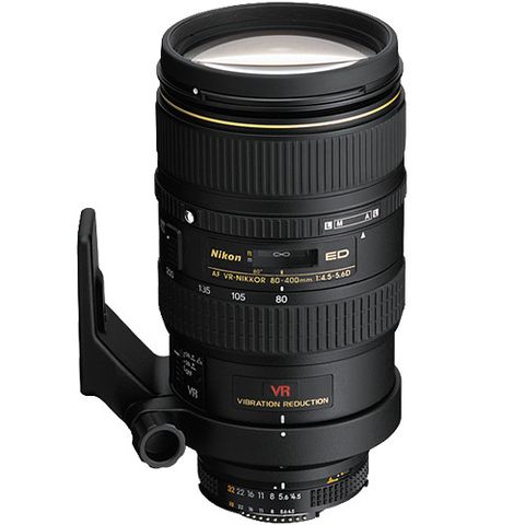 NIKON AF VR Zoom-Nikkor 80 - 400 mm f/4.5-5.6D ED (5.0x