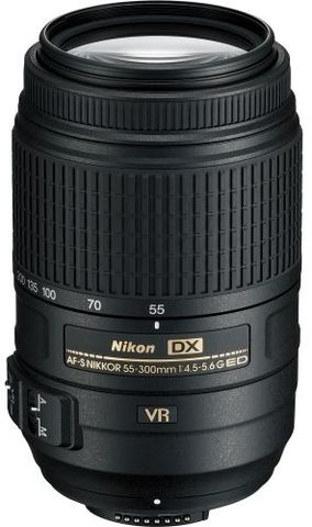 Nikon AF-S NIKKOR 55-300mm レンズ VR NIKON AF-S DX NIKKOR 55 - 300 mm f/4.5-5.6G ED VR Telephoto Zoom