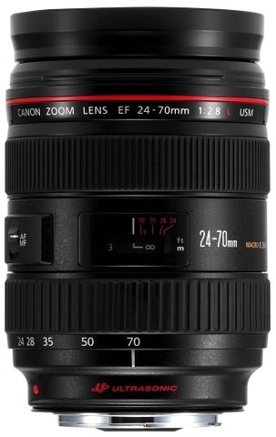 Canon EF 24 - 70 mm f/2.8L USM Standard Zoom Lens - Canon