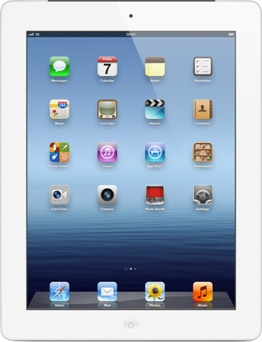 iPad 第３世代  A1416  16GB シルバー 充電ケーブル付き Apple 16GB iPad with Wi-Fi + Cellular (3rd Generation) Price in