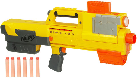 Nerf N-Strike Deploy CS 6 Blaster Guns & Darts - N-Strike Deploy
