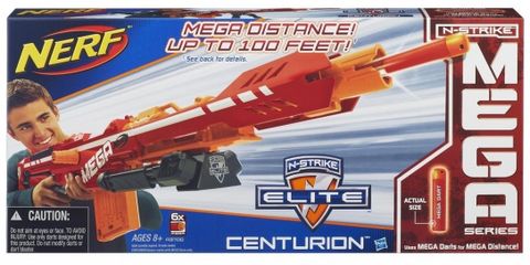 Nerf N-Strike Elite Mega Centurion Guns & Darts - N-Strike Elite