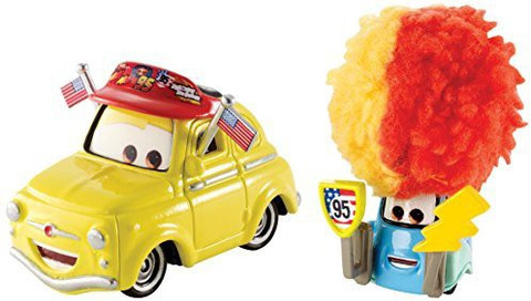 MATTEL disney/pixar cars 95 Fans Luigi & Guido Diecast - disney