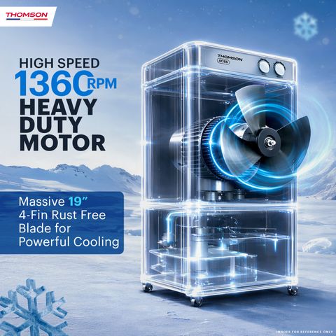 Thomson 85 L Desert Air Cooler With Grab Handle for Easy Mobility