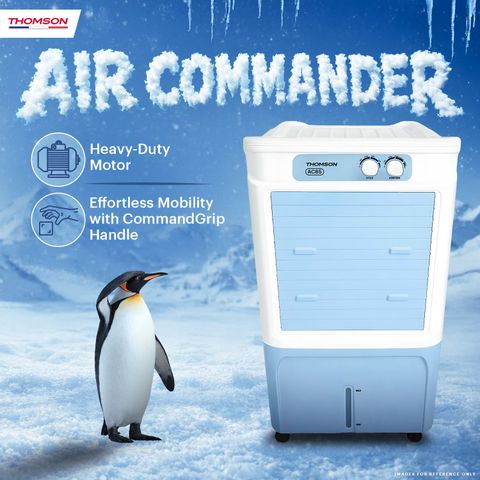 Thomson 85 L Desert Air Cooler With Grab Handle for Easy Mobility