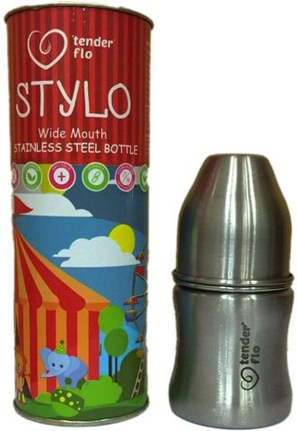 TENDER FLO STYLO WIDE MOUTH STAINLESS STEEL BOTTLE 125ML