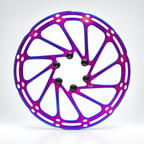 Furix Rainbow Bicycle Disc Brake Rotor | MTB, Road & Hybrid Bikes Bicycle Brake Disk (160 mm) - Image 4
