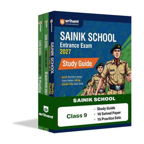 Arihant AISSEE Sainik School Class 9 Entrance Exam 2027 | Complete