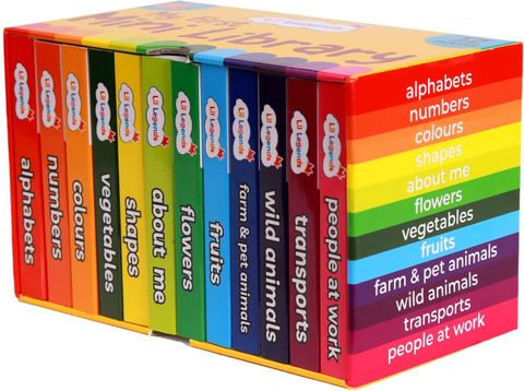 Lil Legends Mini Library Vol 1 | Early Learning Board Books Box