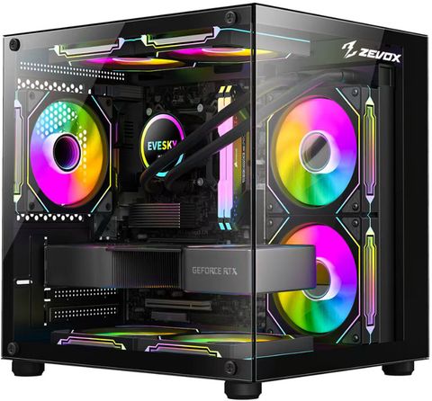ZEVOX NOVA1 | MATX, ITX | Compact Cube Cabinet with 3 Pre