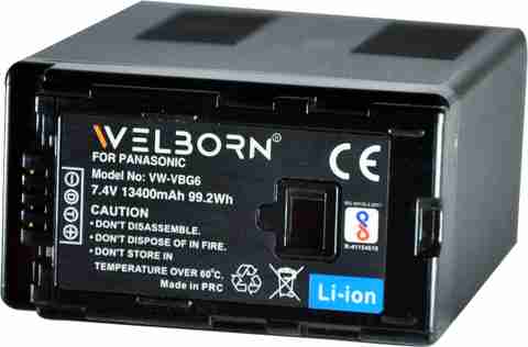 WELBORN Battery for Panasonic AG-AC160A, AG-AC160, Camcorder