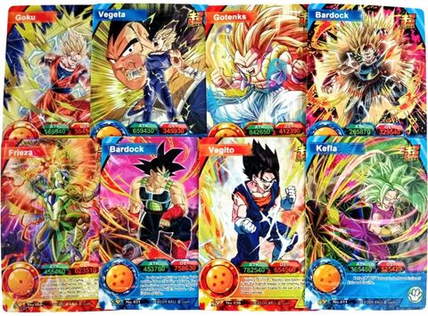 DRAGON BALL CARDGAME 8 ブースターパック Gift Collection 8 Set Of Dragon Ball Super Playing Card Game Goku