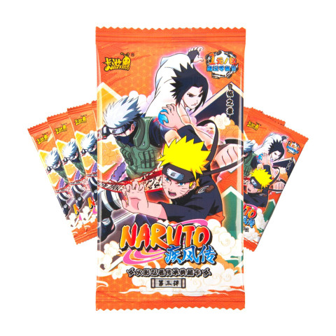 NITYOG Naruto A Card Game For Kids (18 Packets =144 Cards
