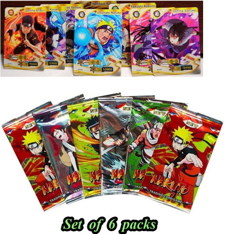 ナルト NARUTO カード AncientKart New Naruto cards for playing 6 packs - New Naruto