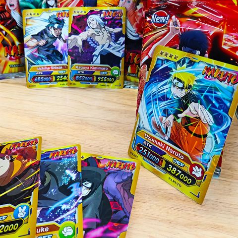 Thrifx Premium Naruto Cards 100 Pcs First Ever Itachi Sasuke