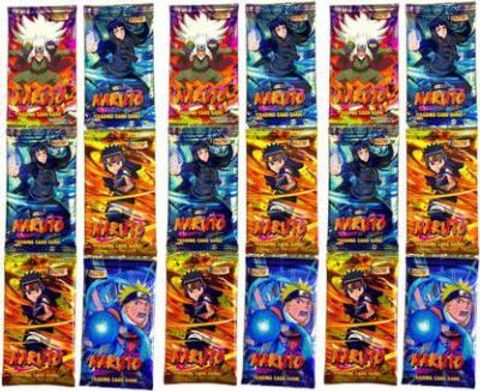 NITYOG Naruto A Card Game For Kids (18 Packets =144 Cards