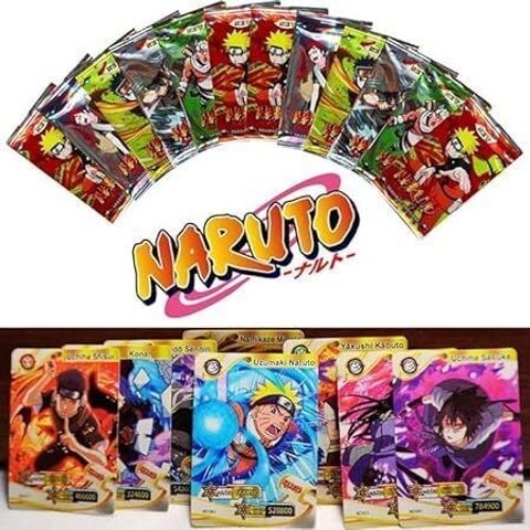 Animex Naruto Ninja Cards Booster Pack Collectable Trading Cards