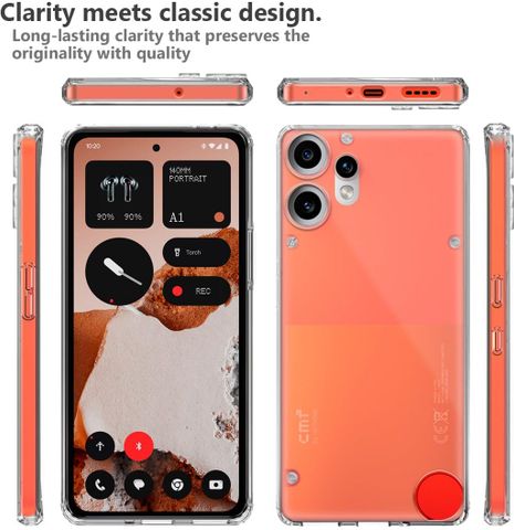 fonfox Anti Yellow Back Cover for CMF PHONE 2PRO 5G | PREMIUM